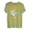 Respektiere den Fischer I Fishing T-Shirt