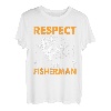 Respektiere den Fischer I Fishing T-Shirt