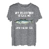 Mein Bluefish ruft und ich muss los Funny Fish T-Shirt