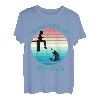 Ich möchte angeln, Sonnenuntergang, Kind, Angeln, Fischer, Angler T-Shirt