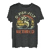 Herren O-Fish-Ally Retirement Reel Cool Dad Grandpa Angeln T-Shirt