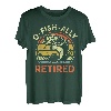 Herren O-Fish-Ally Retirement Reel Cool Dad Grandpa Angeln T-Shirt