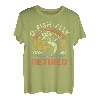 Herren O-Fish-Ally Retirement Reel Cool Dad Grandpa Angeln T-Shirt