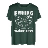 Fishing Queen Classy Sassy und ein bisschen Smart Assy Lustig T-Shirt