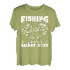 Fishing Queen Classy Sassy und ein bisschen Smart Assy Lustig T-Shirt