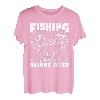 Fishing Queen Classy Sassy und ein bisschen Smart Assy Lustig T-Shirt