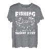 Fishing Queen Classy Sassy und ein bisschen Smart Assy Lustig T-Shirt