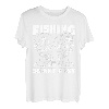 Fishing Queen Classy Sassy und ein bisschen Smart Assy Lustig T-Shirt