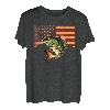 Barsch Fisch Flagge Angeln T-Shirt