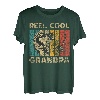 Vatertagsgeschenk, lustige Angelrolle, cooler Opa T-Shirt