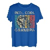 Vatertagsgeschenk, lustige Angelrolle, cooler Opa T-Shirt