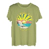 Lake Okeechobee Retro Sonnenuntergang & Strandurlaub T-Shirt