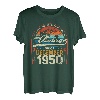 73 Jahre alt Fliegenfischer-Liebhaber Dezember 1950 - 73. Geburtstag T-Shirt