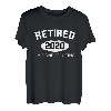 Retired 2020 I'm Done Adulting - Vintage-Geschenk T-Shirt