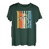 Zanderfischerei Retro Zanderfischermann T-Shirt