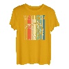 Zanderfischerei Retro Zanderfischermann T-Shirt