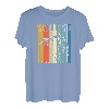 Zanderfischerei Retro Zanderfischermann T-Shirt