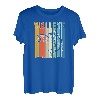 Zanderfischerei Retro Zanderfischermann T-Shirt