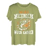 Beiss endlich muss kacken lustiges Angler Fischer Geschenk T-Shirt