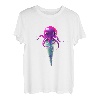 Niedlicher Oktopus-Eiscreme-Liebhaber T-Shirt