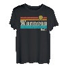 Retro Vintage Waldbad Wannsee Outfit See Baden Berlin T-Shirt