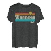 Retro Vintage Waldbad Wannsee Outfit See Baden Berlin T-Shirt