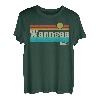 Retro Vintage Waldbad Wannsee Outfit See Baden Berlin T-Shirt