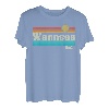 Retro Vintage Waldbad Wannsee Outfit See Baden Berlin T-Shirt