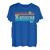 Retro Vintage Waldbad Wannsee Outfit See Baden Berlin T-Shirt