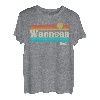 Retro Vintage Waldbad Wannsee Outfit See Baden Berlin T-Shirt