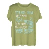 Es geht nicht darum, wie tief du fischst, sondern wie du mit deinem Wurm wackelst T-Shirt
