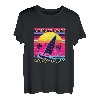 Boulders Beach Retro 80er Jahre Stil Souvenir Strand T-Shirt