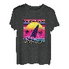 Boulders Beach Retro 80er Jahre Stil Souvenir Strand T-Shirt