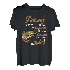 Lustiges Diagramm zum Angeln mit gesprenkelten Bachforellen ist mein Therapie-Wortspiel T-Shirt