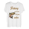 Lustiges Diagramm zum Angeln mit gesprenkelten Bachforellen ist mein Therapie-Wortspiel T-Shirt