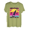 San Diego Retro 80er Jahre Stil Souvenir Strand T-Shirt