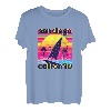 San Diego Retro 80er Jahre Stil Souvenir Strand T-Shirt