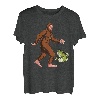 Bigfoot Lover Walleye Fishing Geschenk Fisch Sasquatch Angler T-Shirt