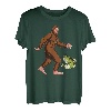 Bigfoot Lover Walleye Fishing Geschenk Fisch Sasquatch Angler T-Shirt