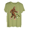 Bigfoot Lover Walleye Fishing Geschenk Fisch Sasquatch Angler T-Shirt