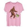 Bigfoot Lover Walleye Fishing Geschenk Fisch Sasquatch Angler T-Shirt