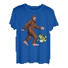 Bigfoot Lover Walleye Fishing Geschenk Fisch Sasquatch Angler T-Shirt