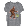 Bigfoot Lover Walleye Fishing Geschenk Fisch Sasquatch Angler T-Shirt
