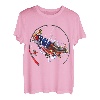 Barsch Fisch US Amerikanische Flagge Patriotische Angelgeschenke Angler T-Shirt
