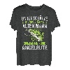 Angeln Unterschätze niemals einen Alten Mann Angler T-Shirt