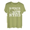 Lustiges Hmong T-Shirt Rather Mus Nuv Ntses Fishing T-Shirt