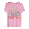 Kings Are Named Donovan Shirt Lustiger personalisierter Name T-Shirt
