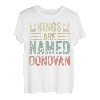Kings Are Named Donovan Shirt Lustiger personalisierter Name T-Shirt