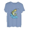 Fliegenfischen Forellen Malerei Illustration T-Shirt