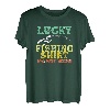 Lucky Fishing Do Not Wash Angler Angeln Fischen Geschenk T-Shirt